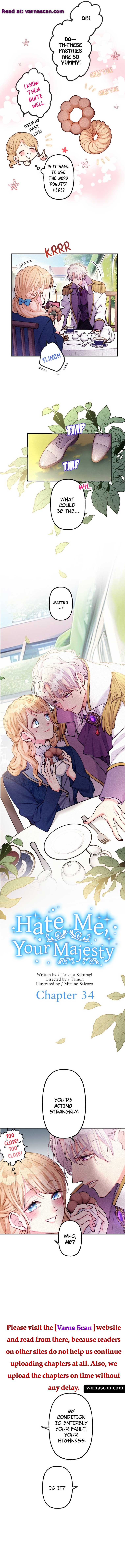 Hate Me, Your Majesty Chapter 34 page 1