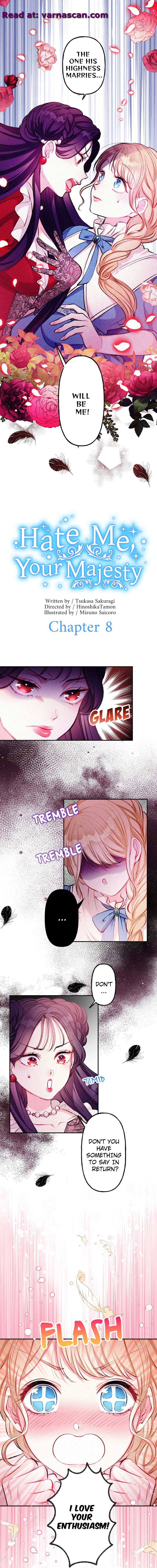 Hate Me, Your Majesty Chapter 8 page 1