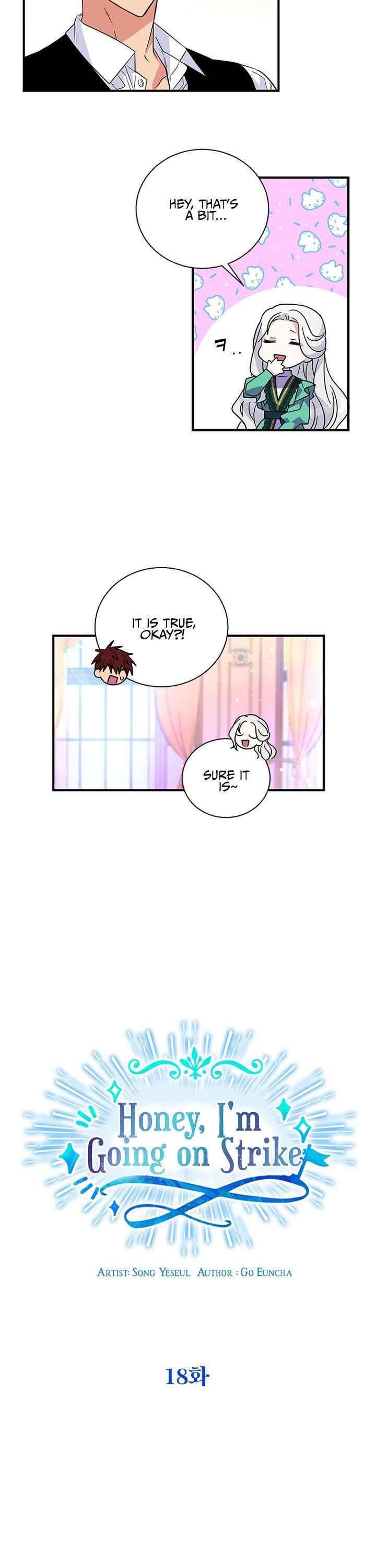 Honey, I’m Going On a Strike Chapter 18 page 3