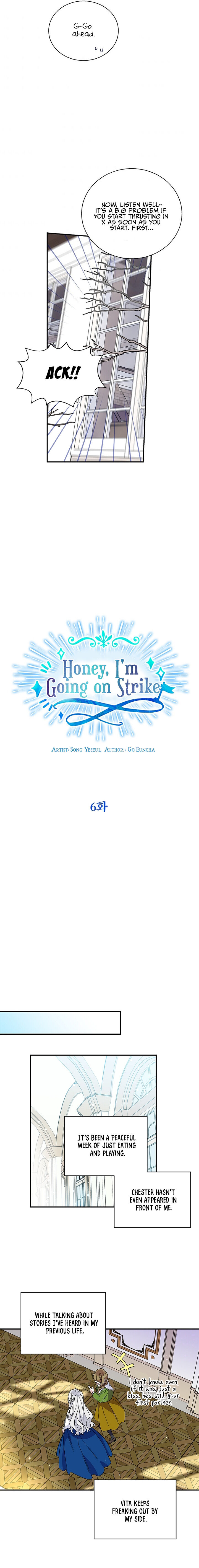 Honey, I’m Going On a Strike Chapter 6 page 10