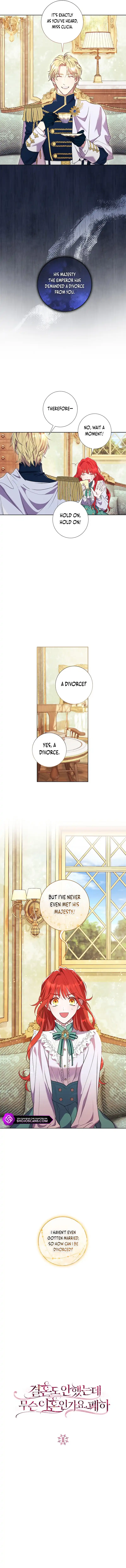 How Can There be a Divorce When We Haven’t Even Married, Your Majesty? Chapter 1 page 4