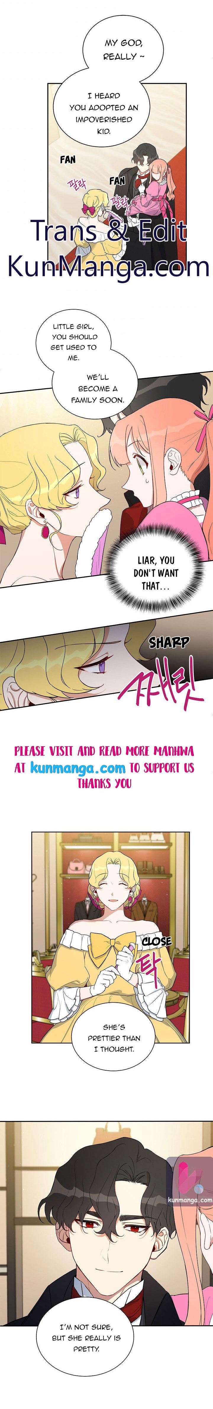 How To Become A Dark Hero’s Daughter Chapter 8 page 1