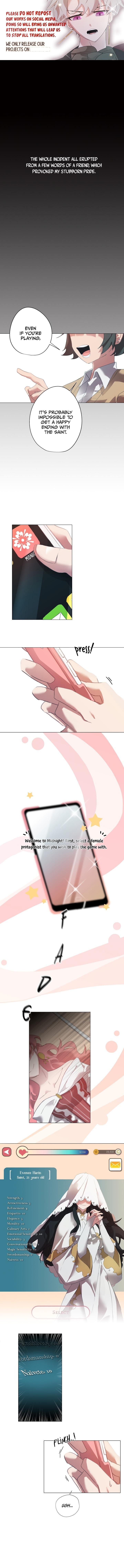 How to Clear a Dating Sim as a Side Character Chapter 0 page 0