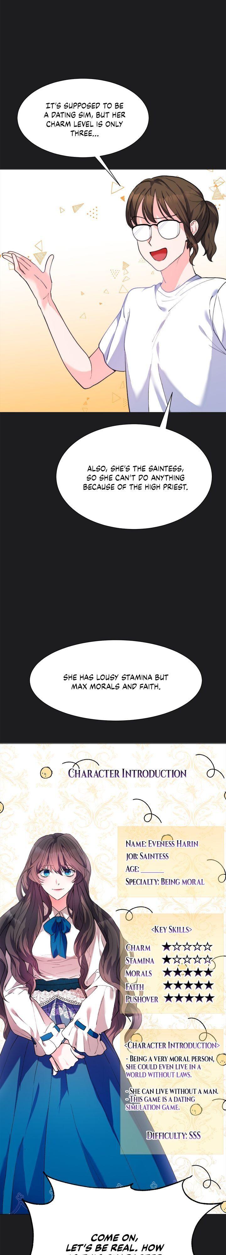 How to Clear a Dating Sim as a Side Character Chapter 1 page 11