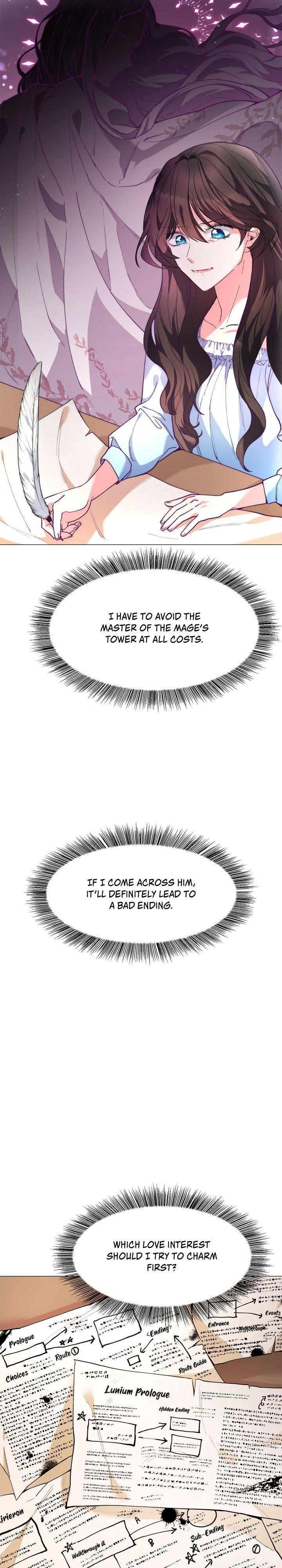 How to Clear a Dating Sim as a Side Character Chapter 1 page 23