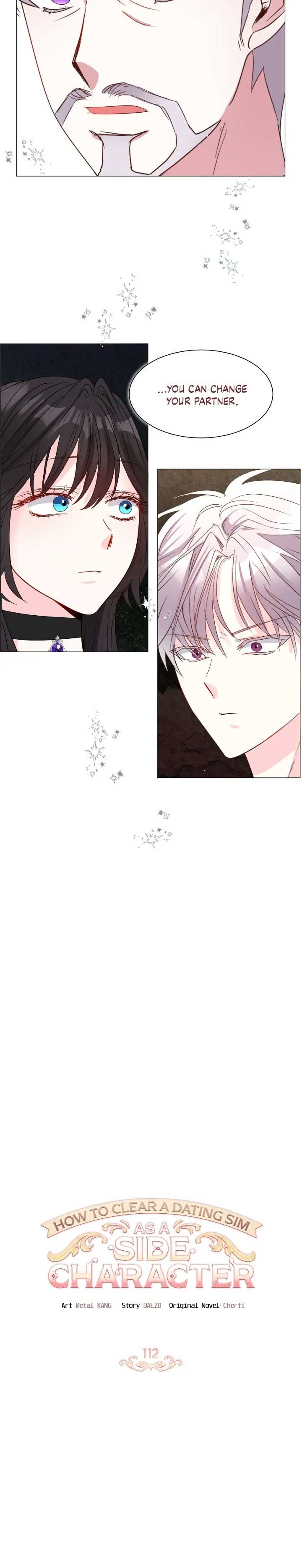 How to Clear a Dating Sim as a Side Character Chapter 112 page 1