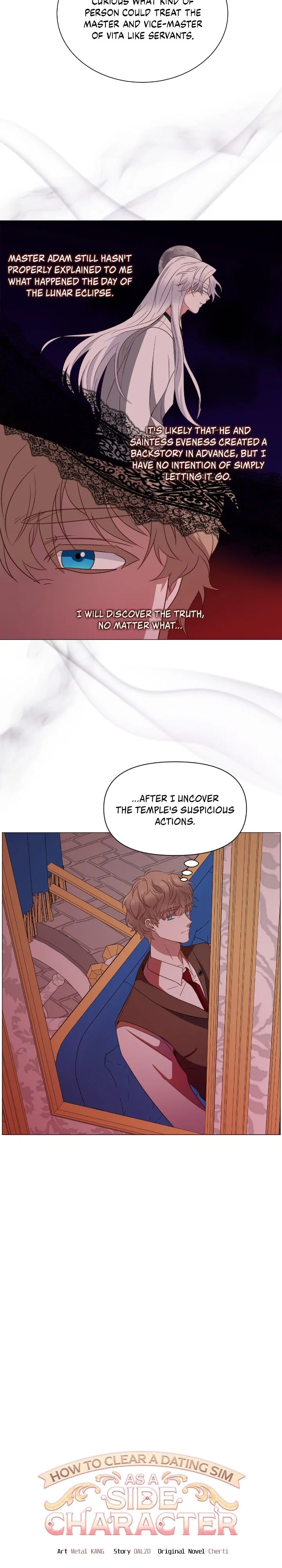 How to Clear a Dating Sim as a Side Character Chapter 114 page 1