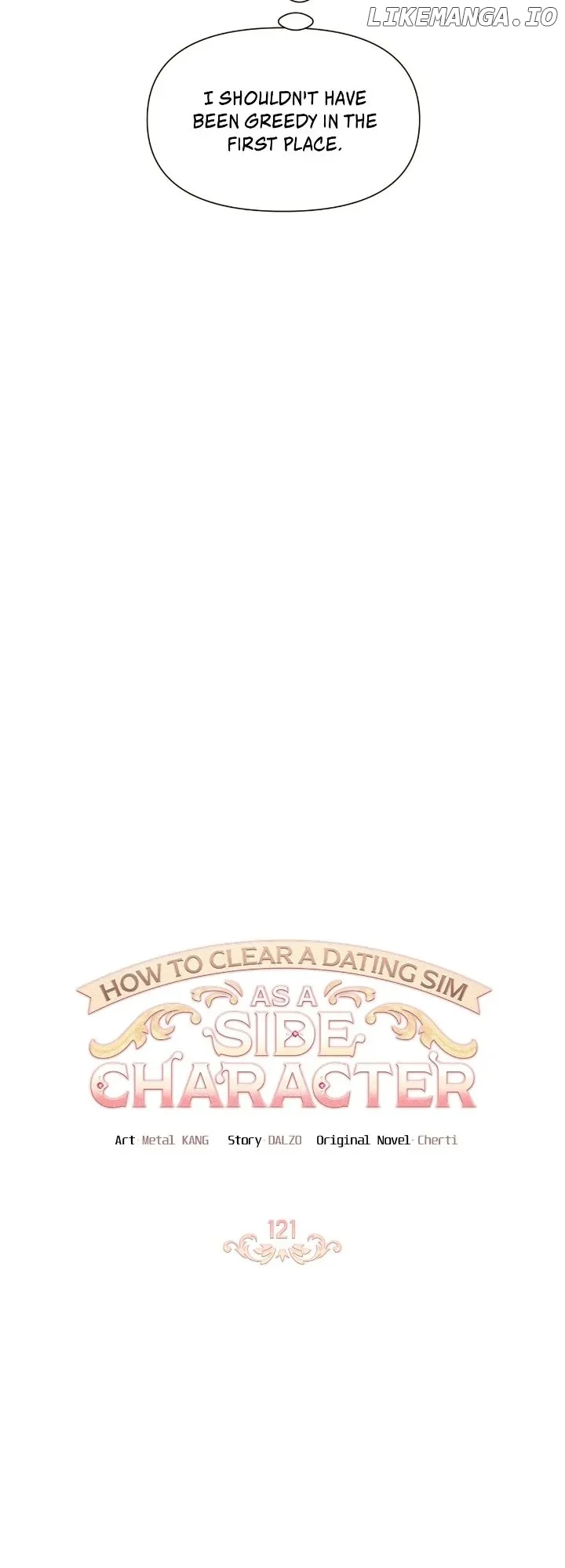 How to Clear a Dating Sim as a Side Character Chapter 121 page 3