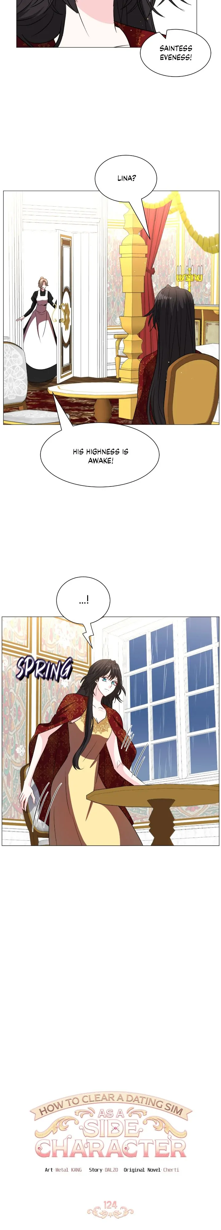 How to Clear a Dating Sim as a Side Character Chapter 124 page 1