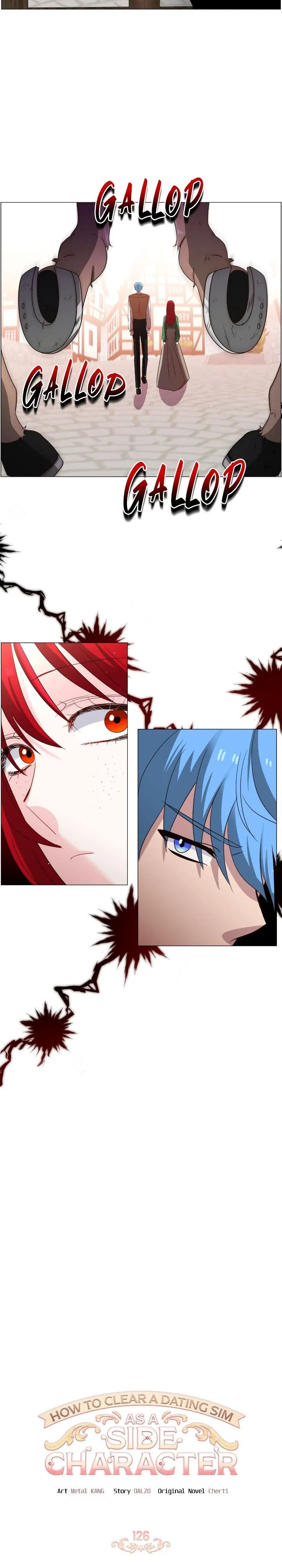 How to Clear a Dating Sim as a Side Character Chapter 126 page 1