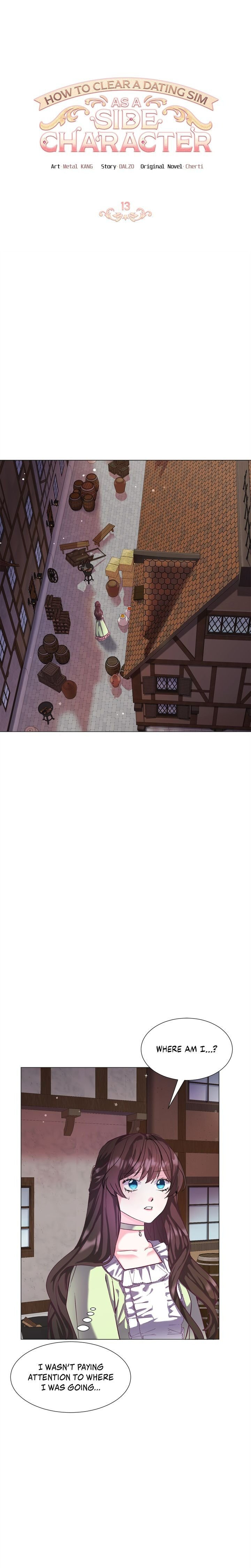 How to Clear a Dating Sim as a Side Character Chapter 13 page 0