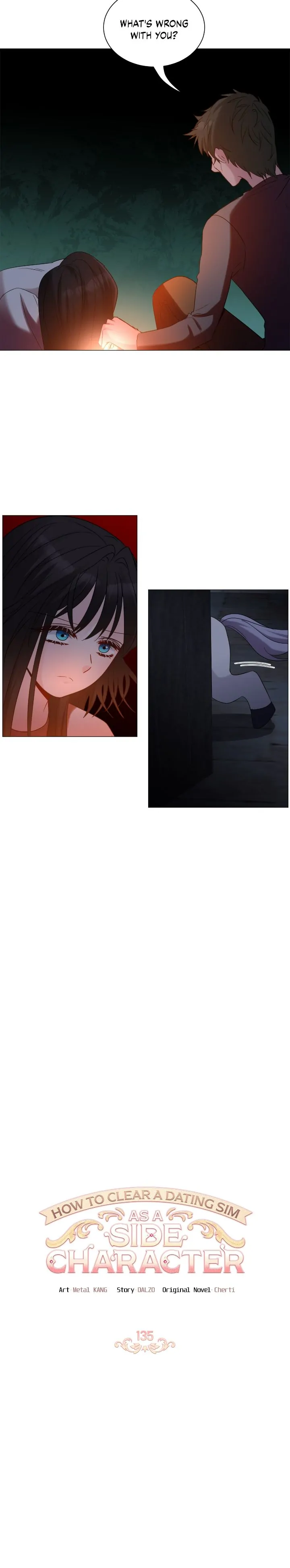 How to Clear a Dating Sim as a Side Character Chapter 135 page 1