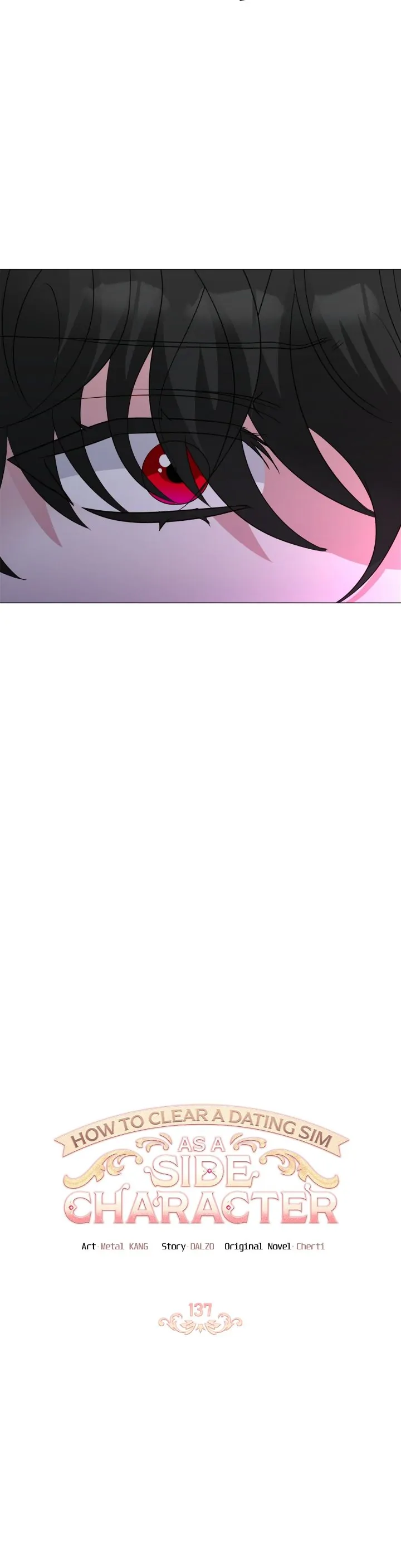 How to Clear a Dating Sim as a Side Character Chapter 137 page 1