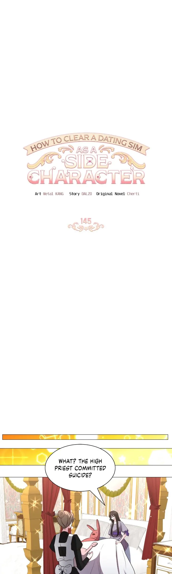 How to Clear a Dating Sim as a Side Character Chapter 145 page 8