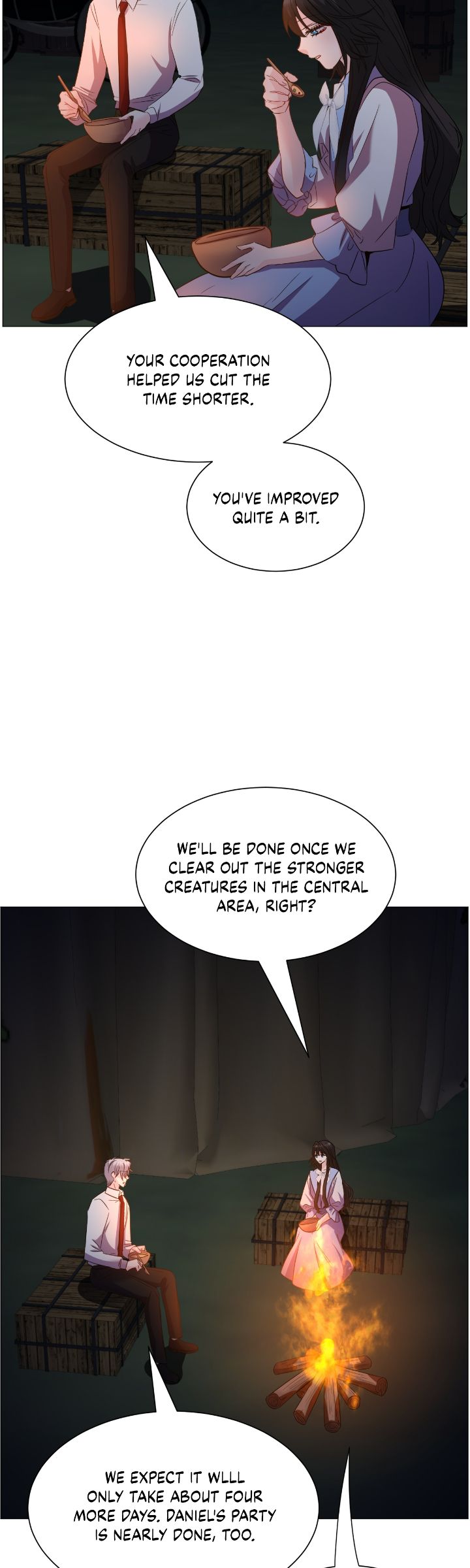 How to Clear a Dating Sim as a Side Character Chapter 150 page 14