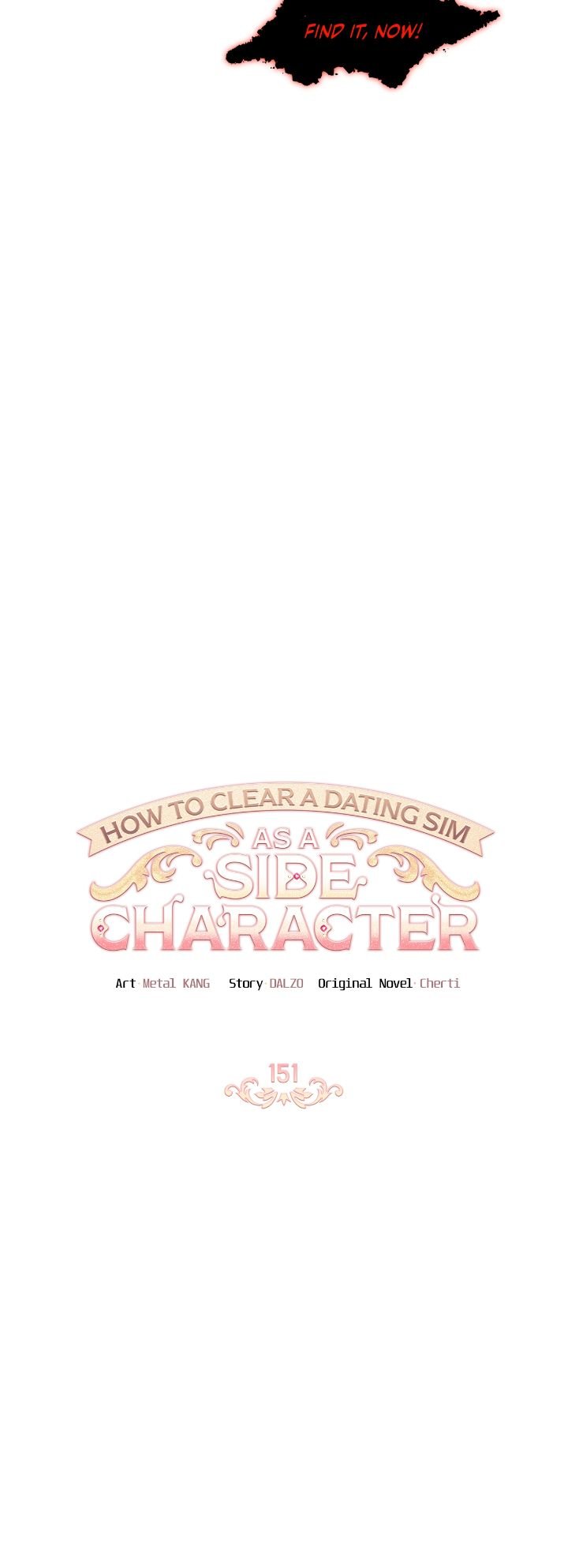 How to Clear a Dating Sim as a Side Character Chapter 151 page 4