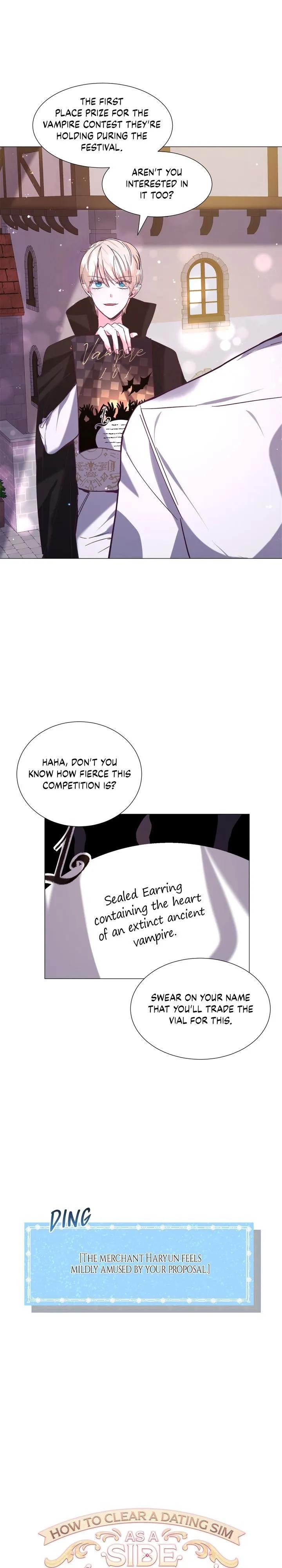 How to Clear a Dating Sim as a Side Character Chapter 18 page 1