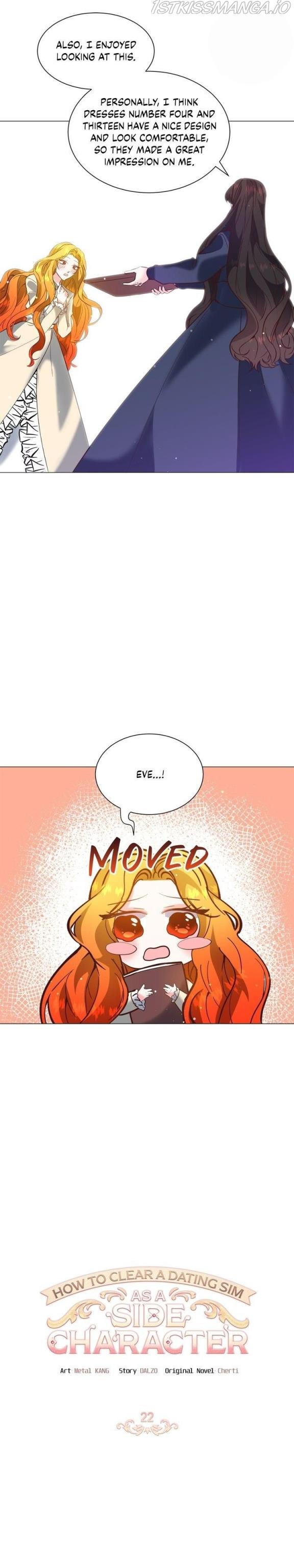 How to Clear a Dating Sim as a Side Character Chapter 22 page 1