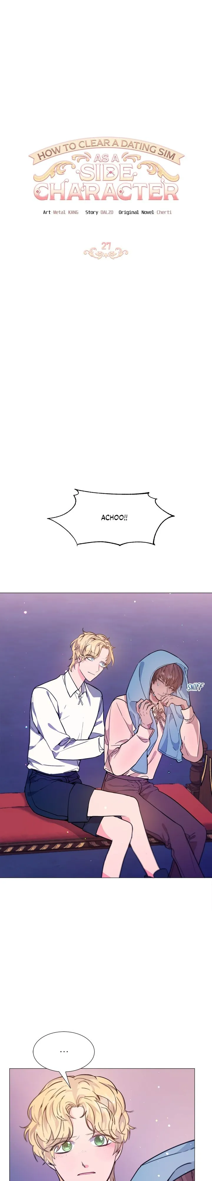 How to Clear a Dating Sim as a Side Character Chapter 27 page 8