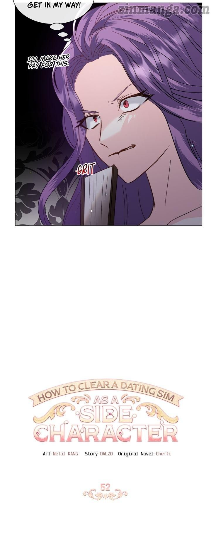 How to Clear a Dating Sim as a Side Character Chapter 52 page 1