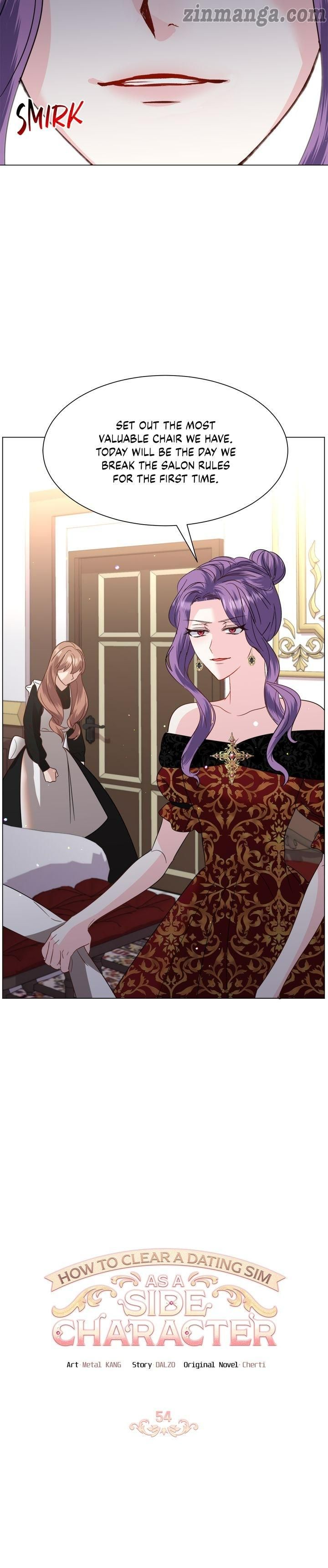 How to Clear a Dating Sim as a Side Character Chapter 54 page 1