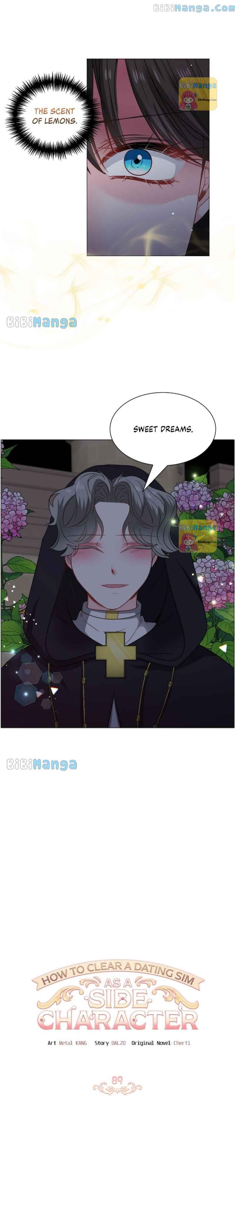 How to Clear a Dating Sim as a Side Character Chapter 89 page 1
