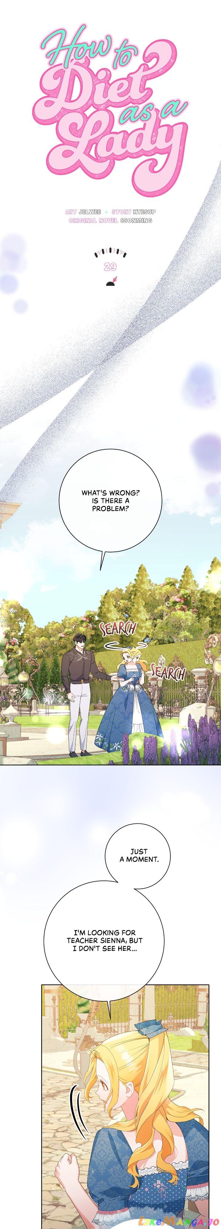 How to Diet as a Lady Chapter 29 page 5