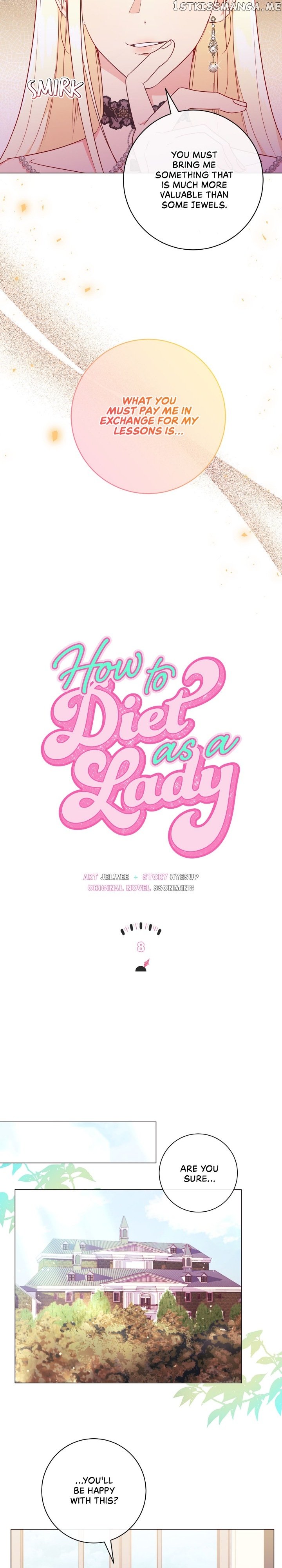 How to Diet as a Lady Chapter 8 page 1