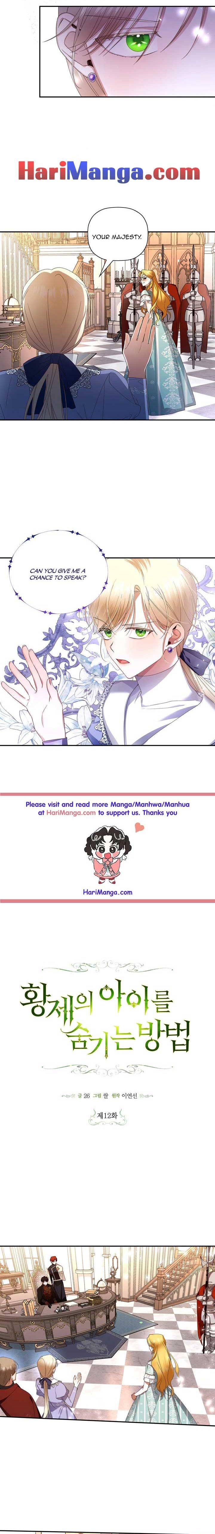 How to Hide the Emperor’s Child Chapter 12 page 1