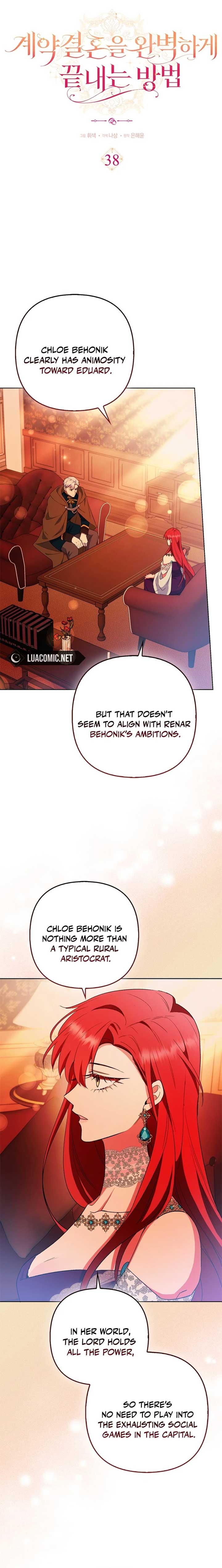 How to Perfectly End a Contract Marriage Chapter 38 page 2