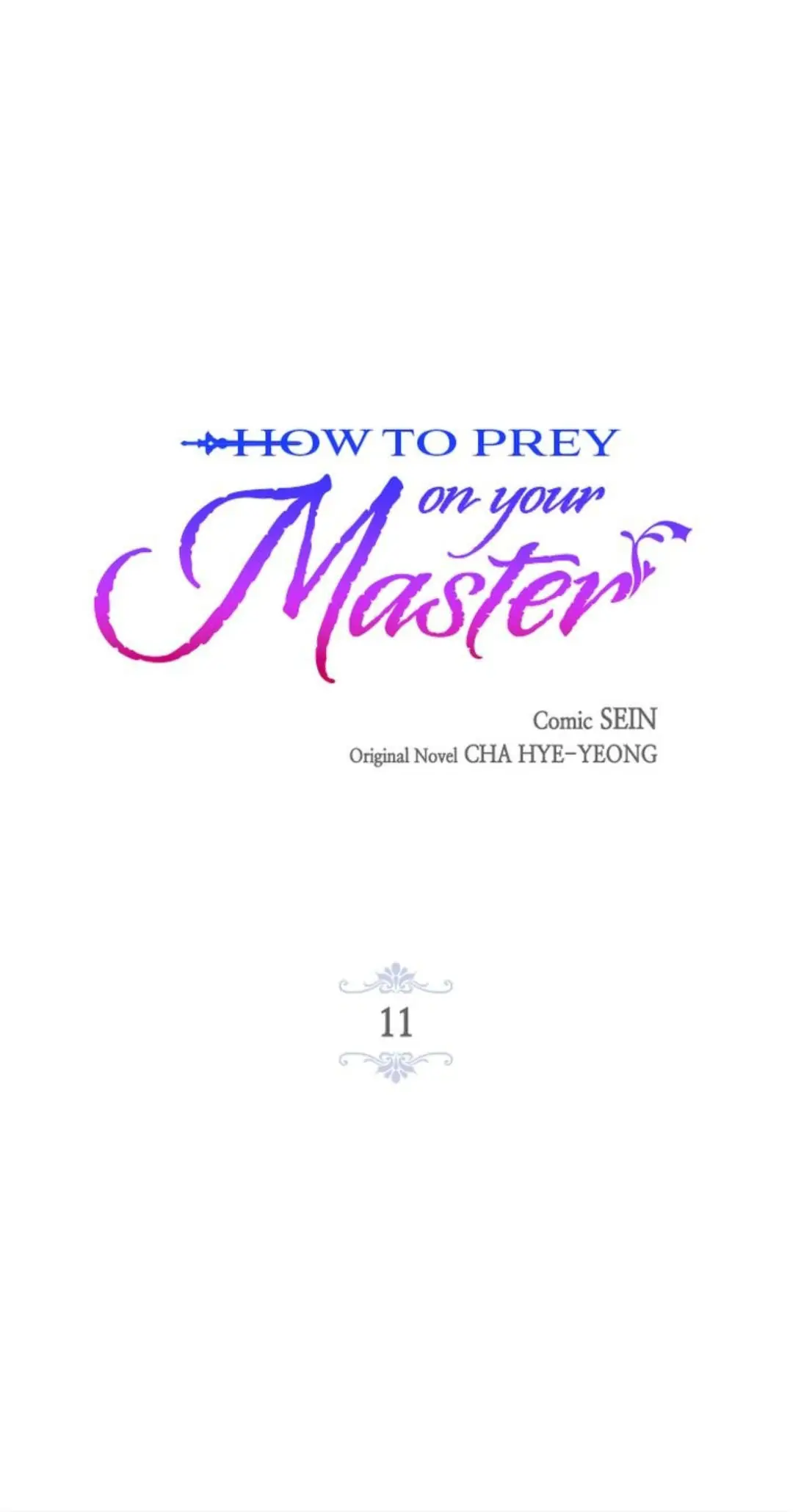 How to Prey on the Master Chapter 11 page 0