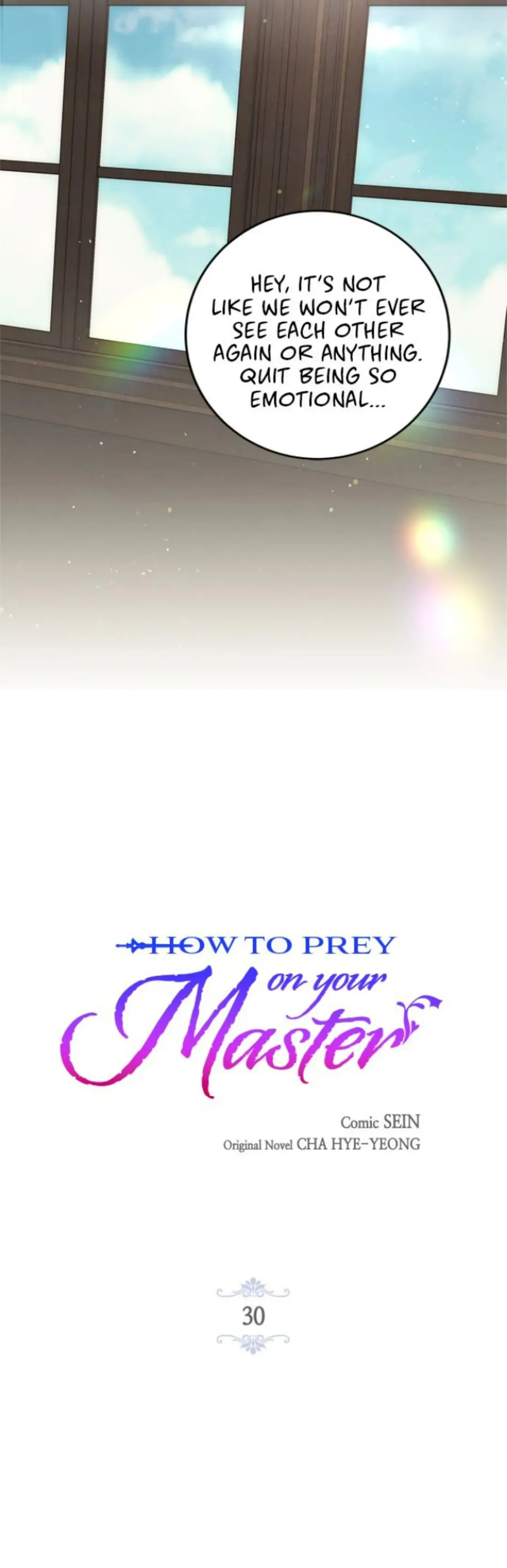 How to Prey on the Master Chapter 30 page 7