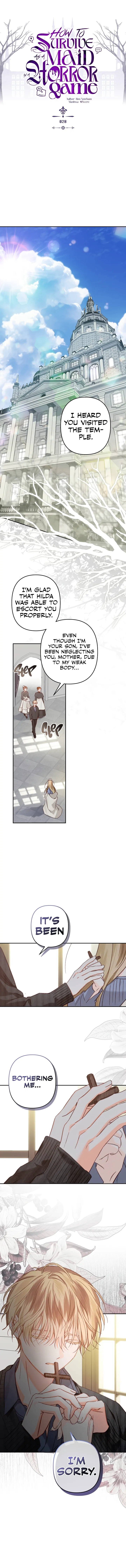 How to Survive as a Maid in a Horror Game Chapter 28 page 1