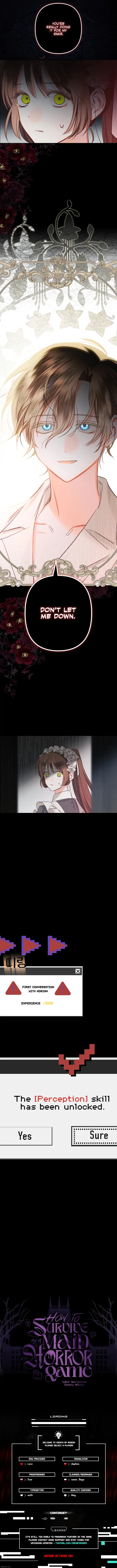 How to Survive as a Maid in a Horror Game Chapter 3 page 20