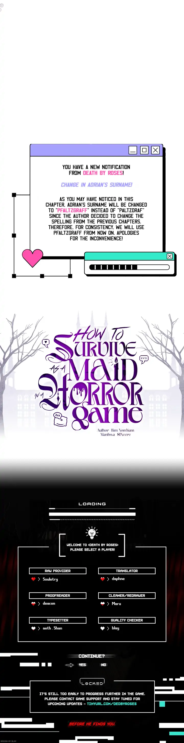 How to Survive as a Maid in a Horror Game Chapter 8 page 15
