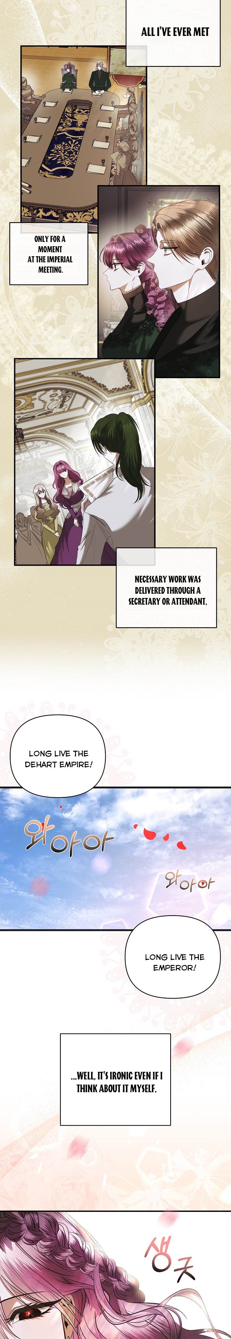 How to survive sleeping with the emperor Chapter 3 page 8