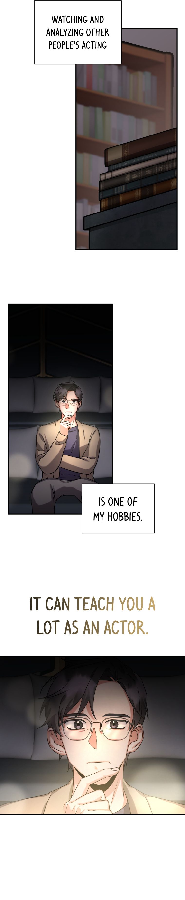 I became a top actor just by reading books Chapter 9 page 8