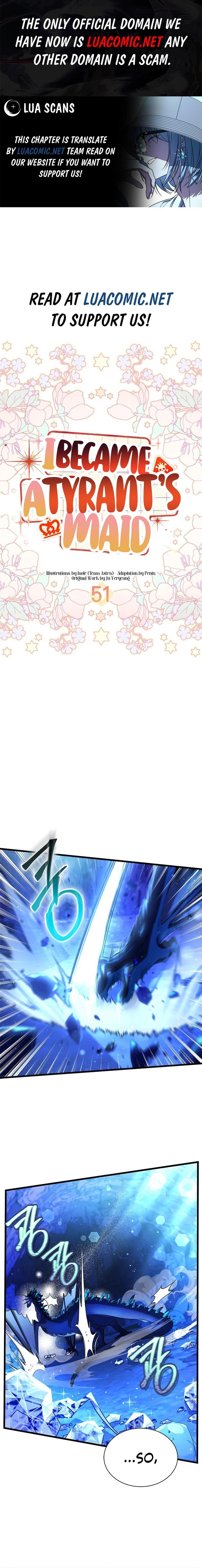I Became a Tyrant’s Maid Chapter 51 page 0