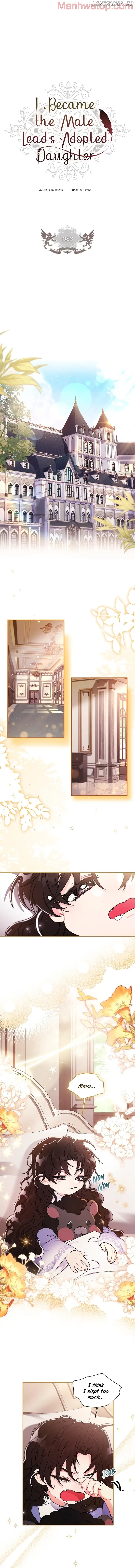I Became the Male Lead’s Adopted Daughter Chapter 88 page 0