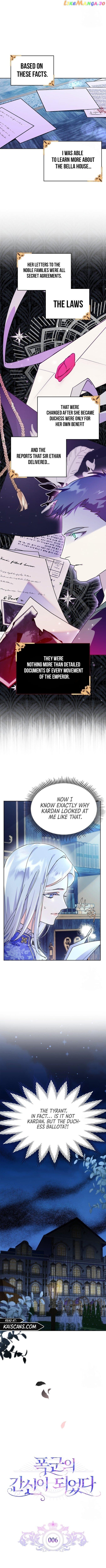 I Became the Tyrant’s Servant Chapter 6 page 1