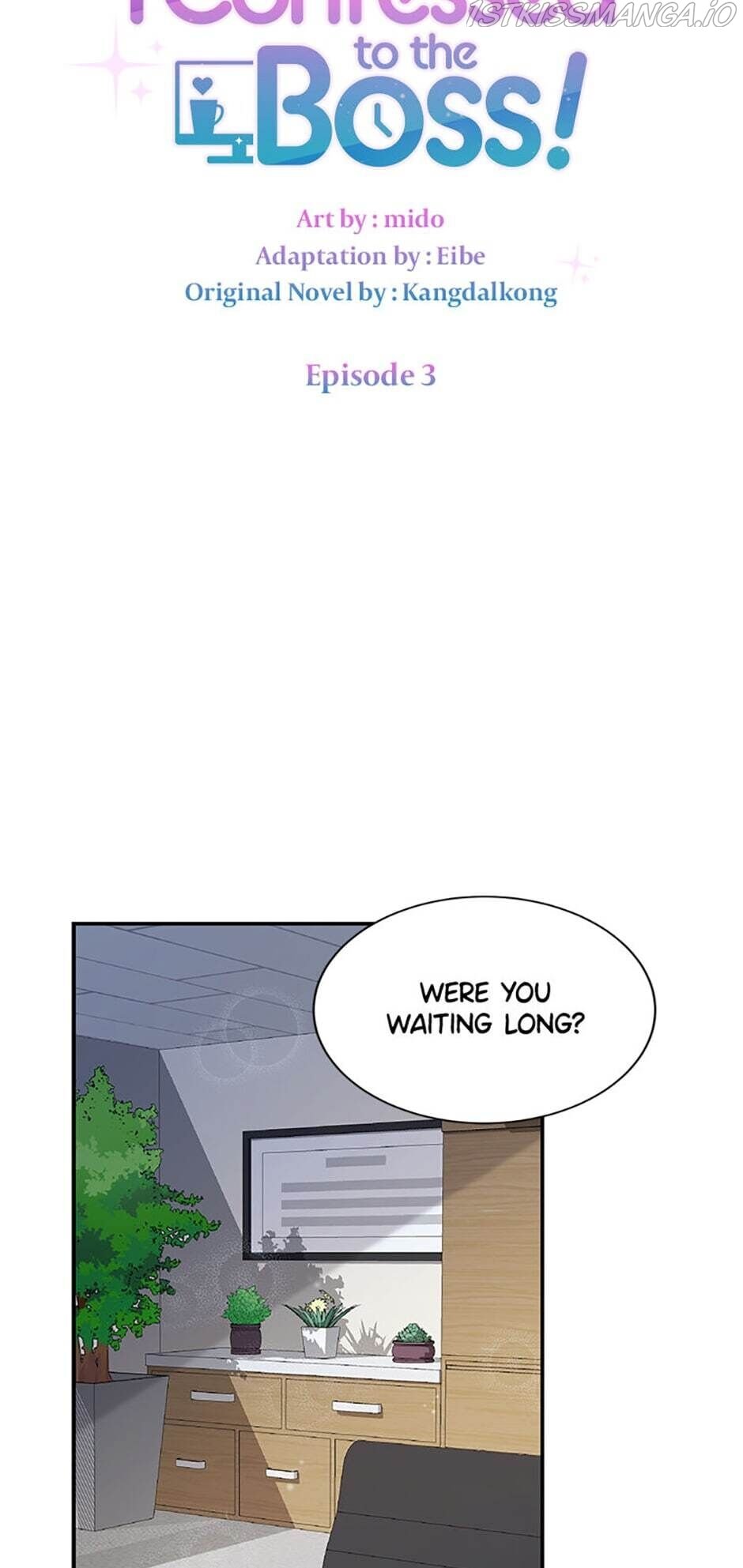 I Confessed to the Boss Chapter 3 page 5
