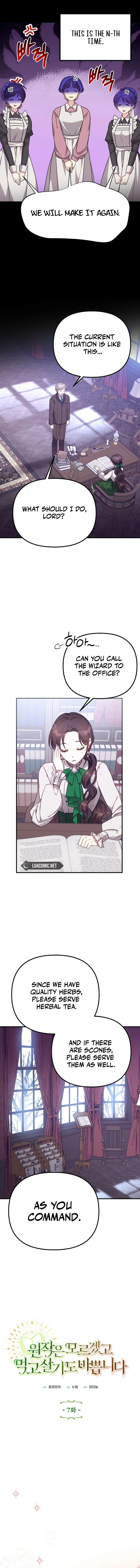 I don’t know the original, I’m too busy trying to make a living Chapter 7 page 1