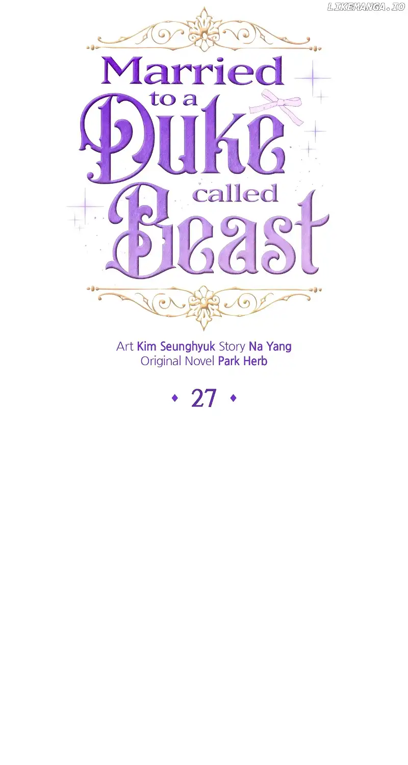 I Got Married to a Duke Called Beast Chapter 27 page 30
