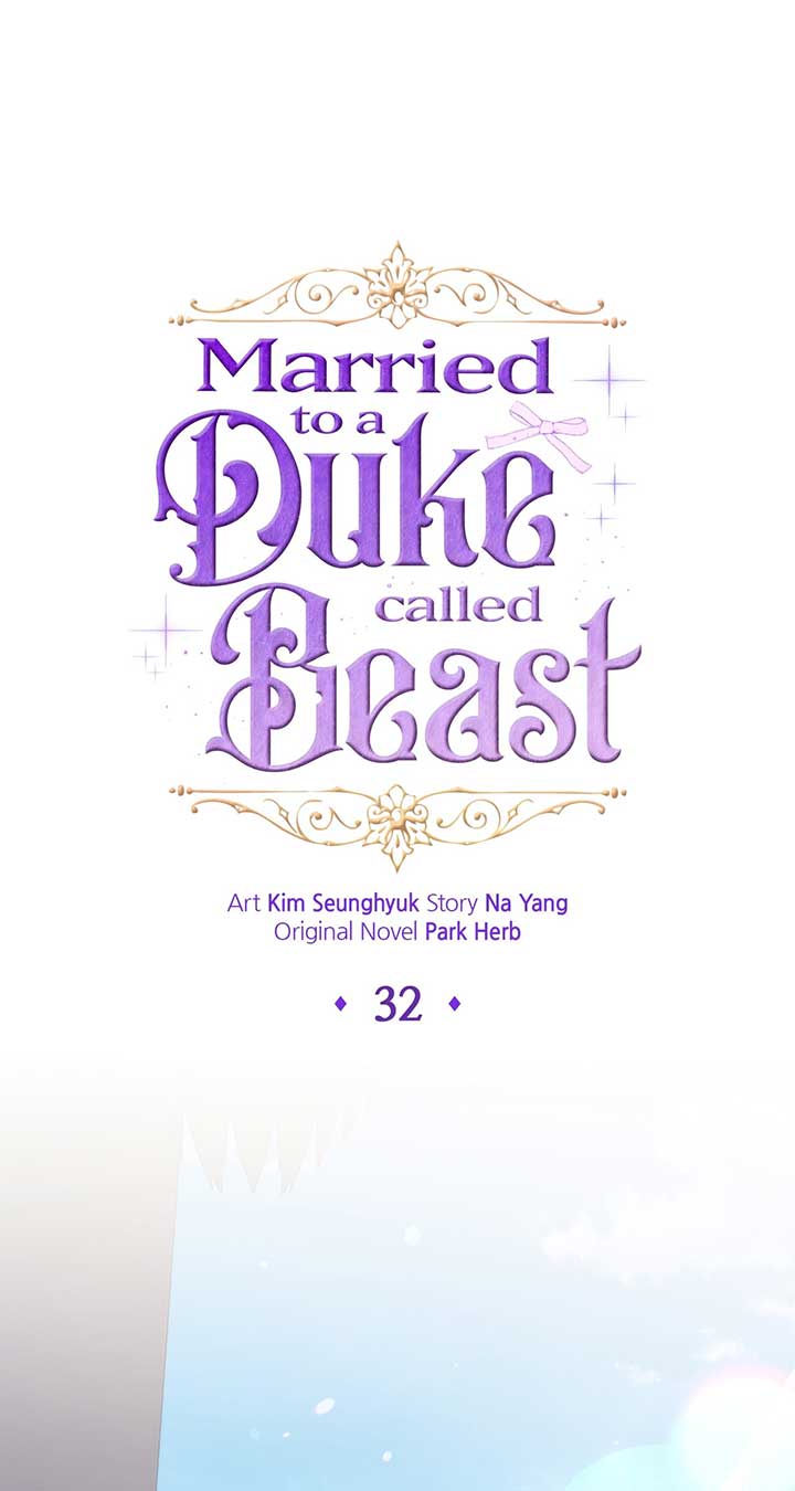 I Got Married to a Duke Called Beast Chapter 32 page 0