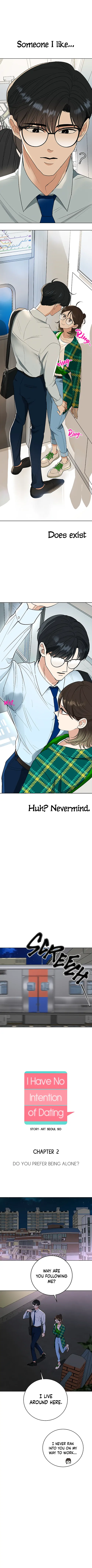 I Have No Intention of Dating Chapter 2 page 0