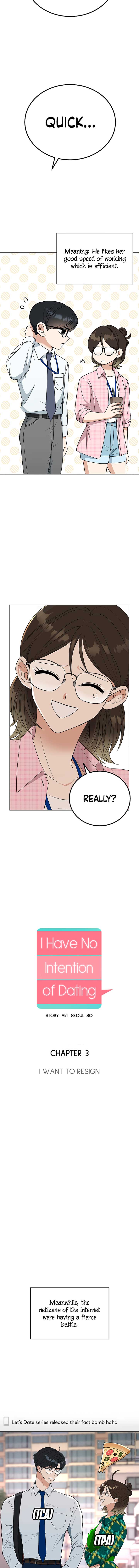 I Have No Intention of Dating Chapter 3 page 2
