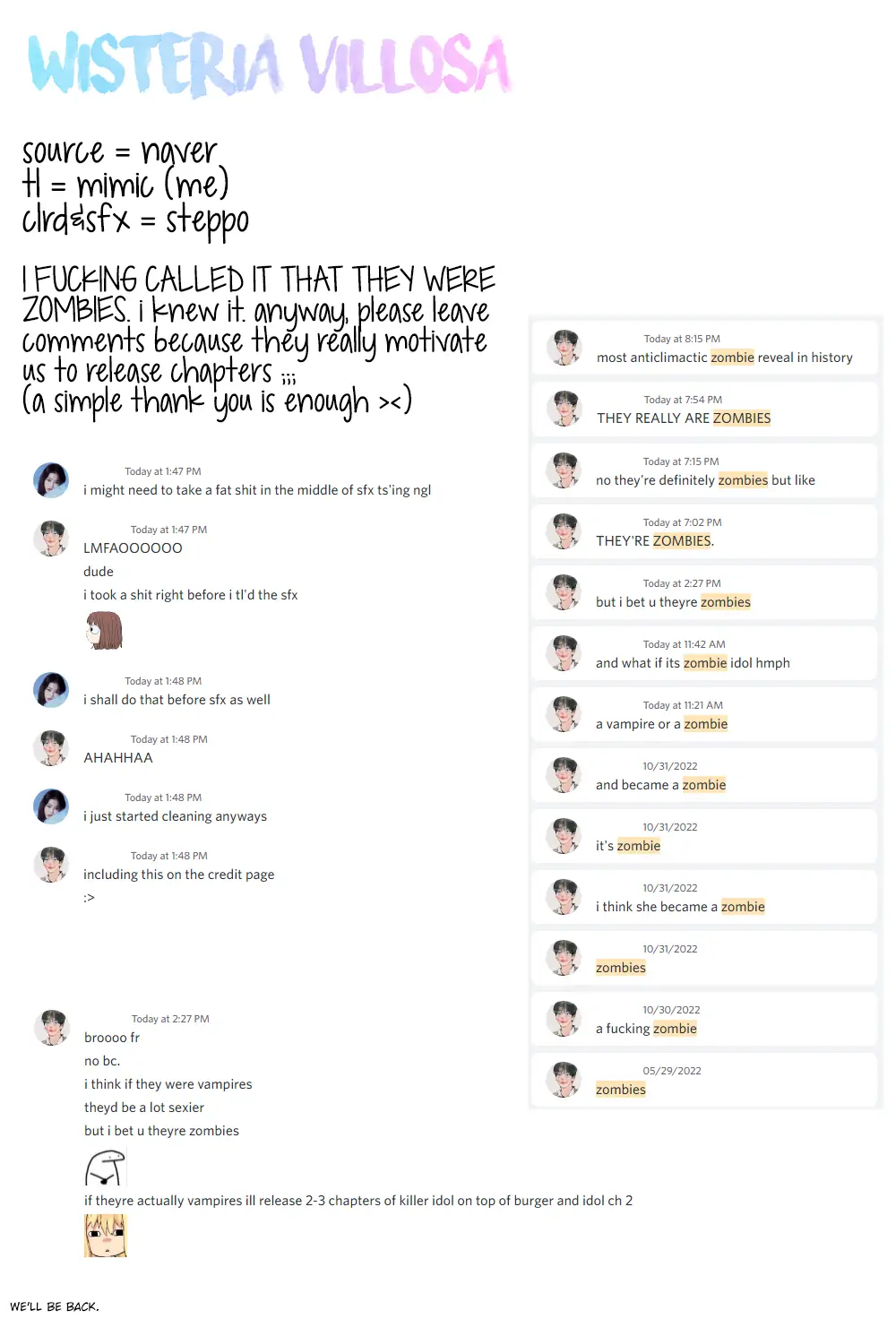 I Just Want to Be a Normal Idol Chapter 2 page 0