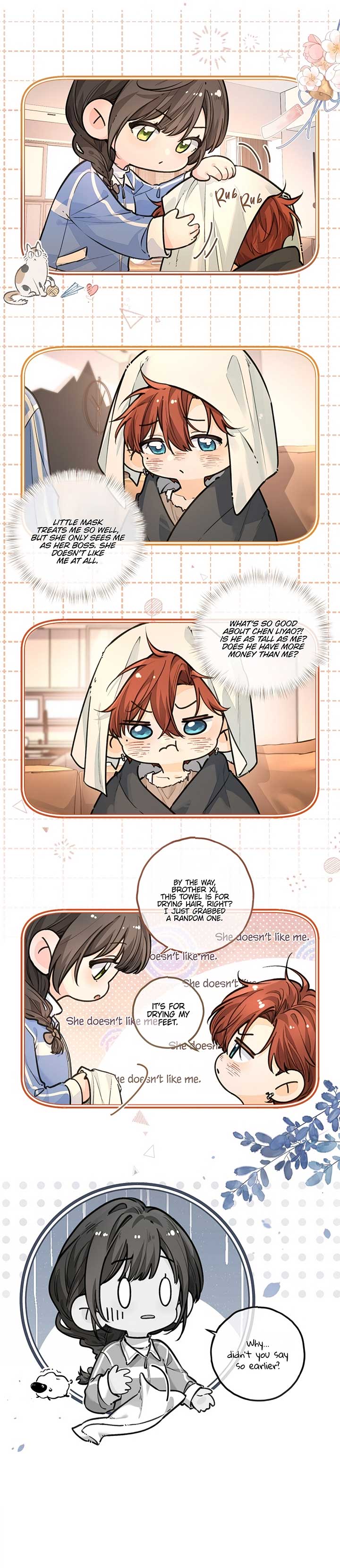 I Just Want To Mooch Off Your Luck Chapter 54.5 page 0
