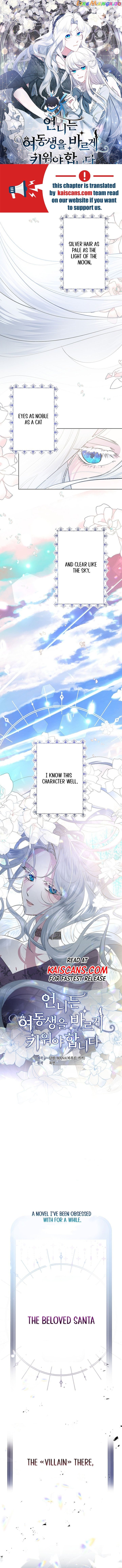I Need to Raise My Sister Properly Chapter 1 page 0