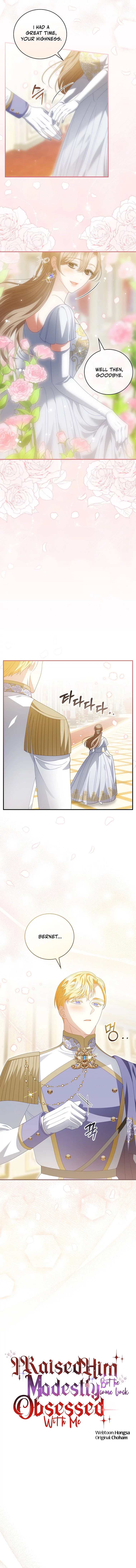 I Raised Him Modestly, But He Came Back Obsessed With Me Chapter 56 page 1